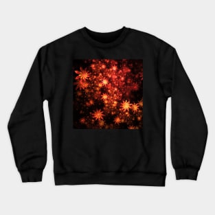 Fiery flowers Crewneck Sweatshirt